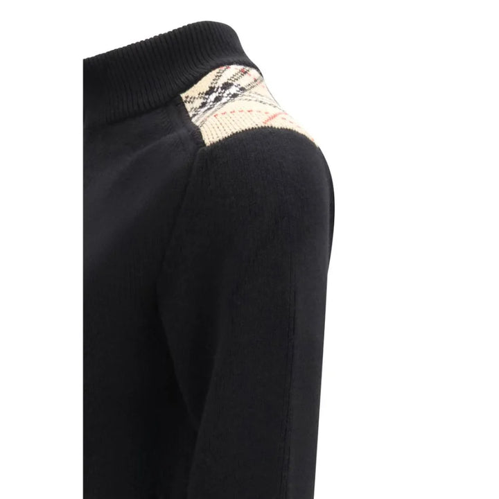 Burberry Black Wool Cardigan