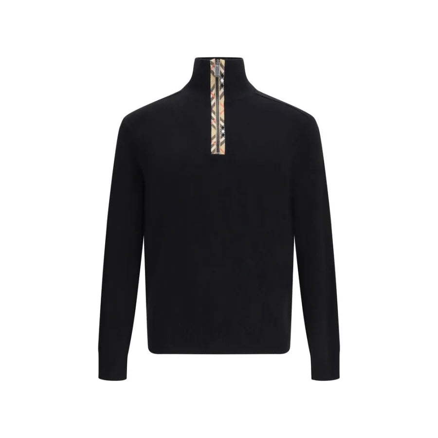 Burberry Black Wool Sweatshirt