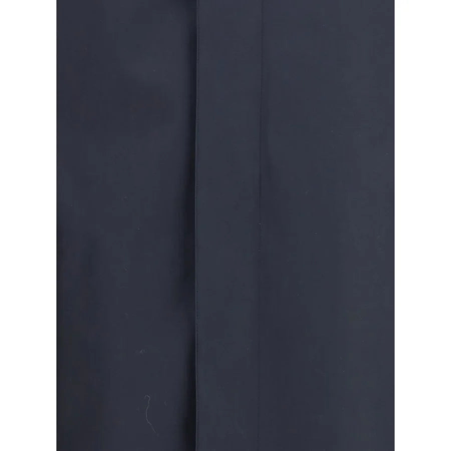 Burberry Blue Cotton Coat