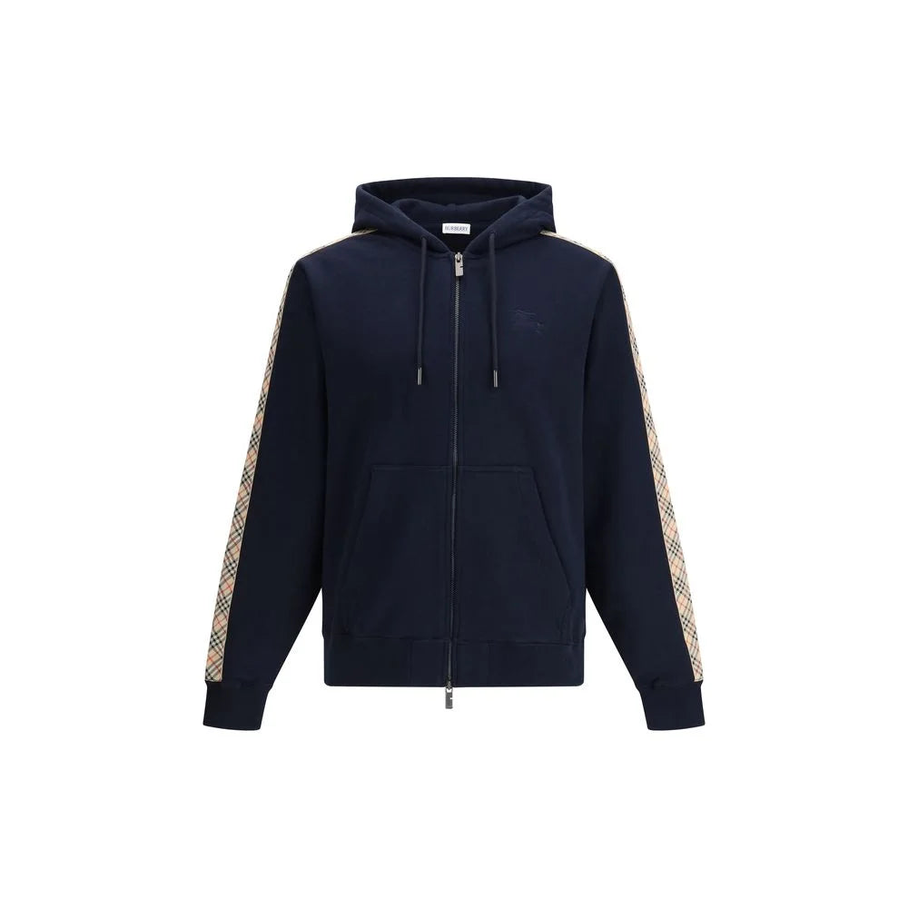 Burberry Blue Cotton Sweatshirt