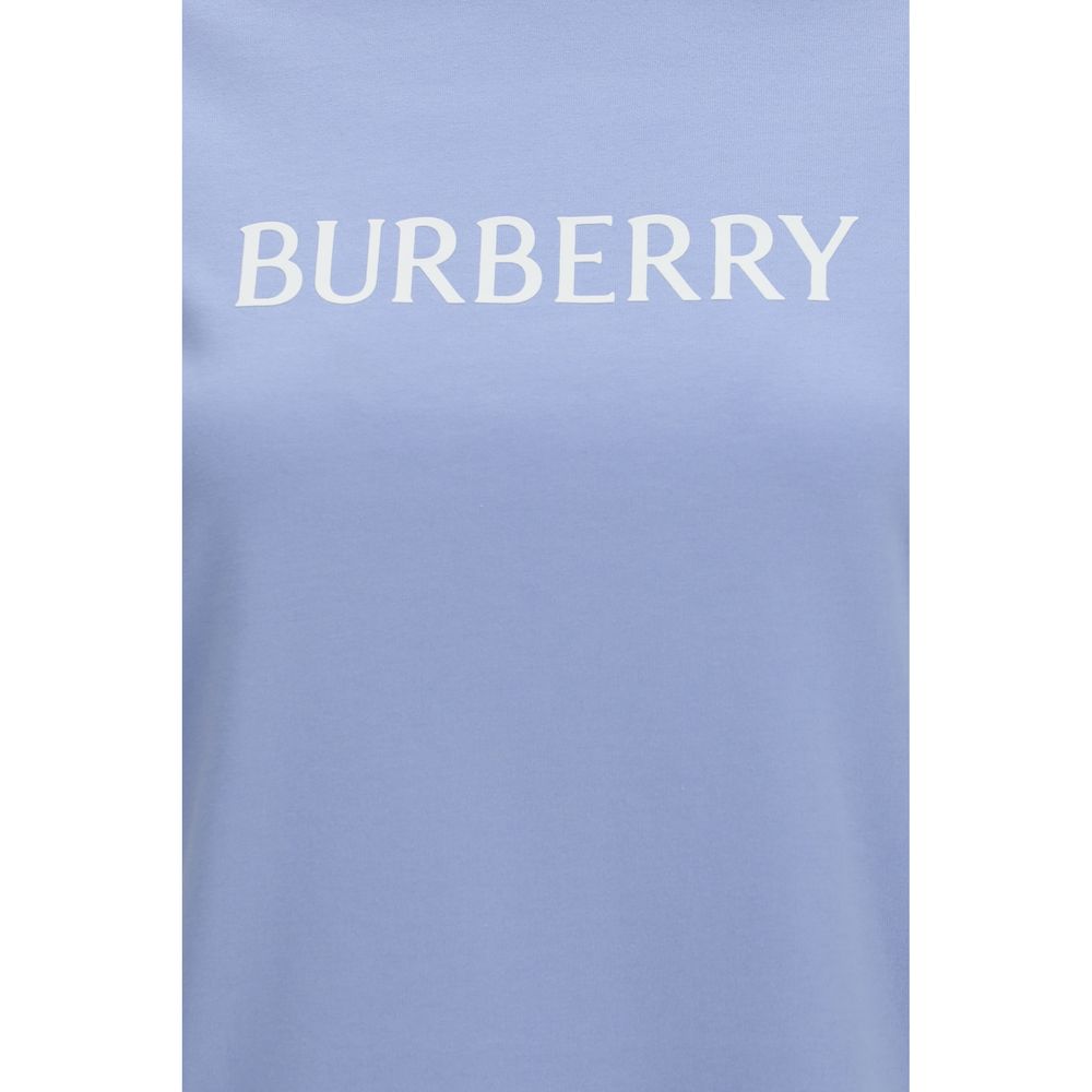 Burberry - Blue Cotton T-Shirt