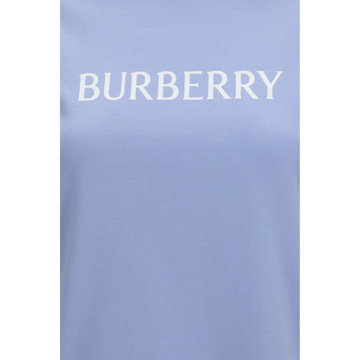 Burberry - Blue Cotton T-Shirt