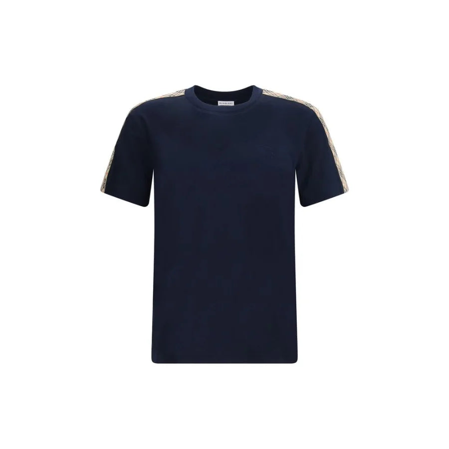 Burberry Blue Cotton T-Shirt