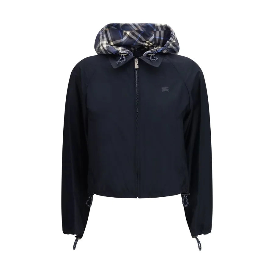 Burberry Blue Polyamide Full-Length Jacket