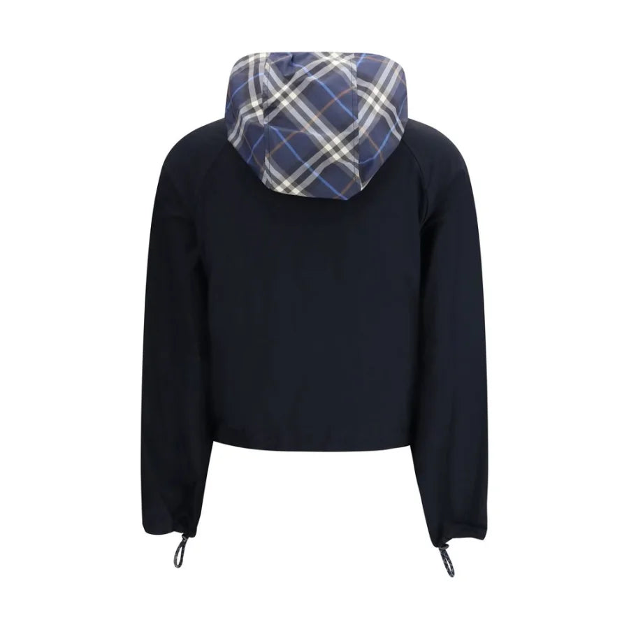 Burberry Blue Polyamide Full-Length Jacket