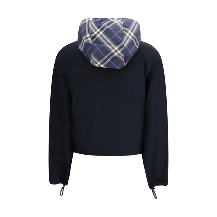 Burberry Blue Polyamide Full-Length Jacket