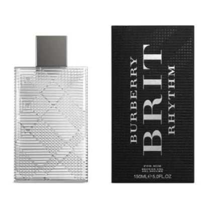 Burberry Brit Rhythm Mens Bath and Body with Basil Verveina Cedar Wood Men’s &