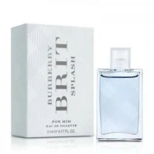 Burberry Brit Splash Invigorating Woody Aquatic Cologne for Men Men’s
