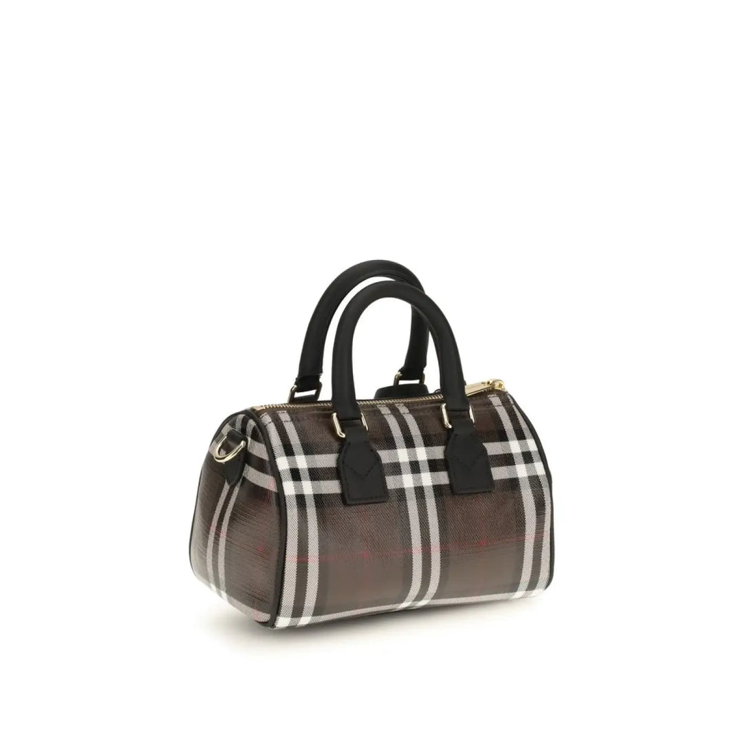 Burberry Brown Cotton Handbag