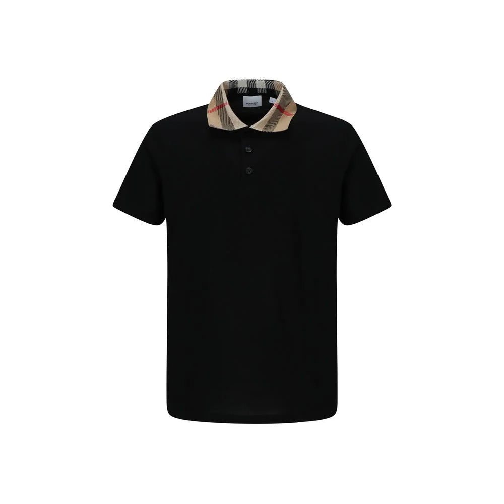 Burberry Cotton Cody Polo Shirt with Archivio Check Collar