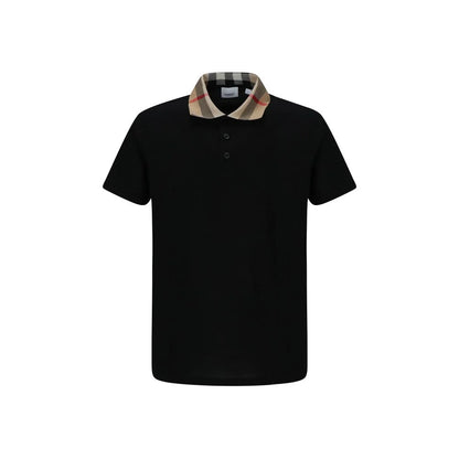 Burberry Cotton Cody Polo Shirt with Archivio Check Collar