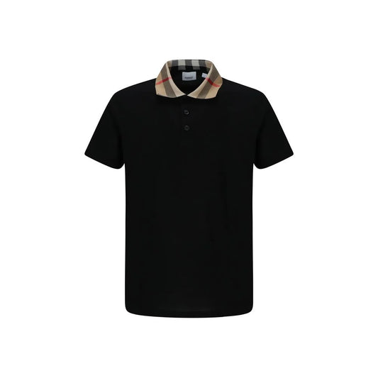 Burberry Cotton Cody Polo Shirt with Archivio Check Collar
