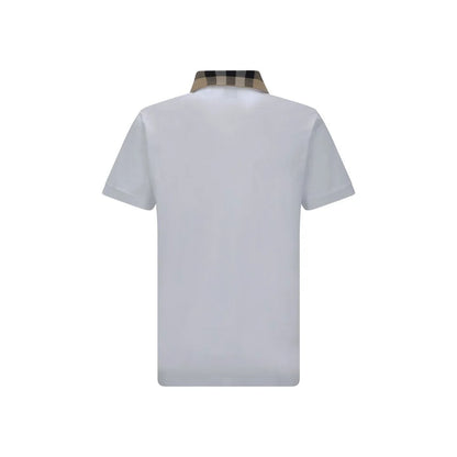 Burberry Cotton Cody Polo Shirt with Archivio Check Collar