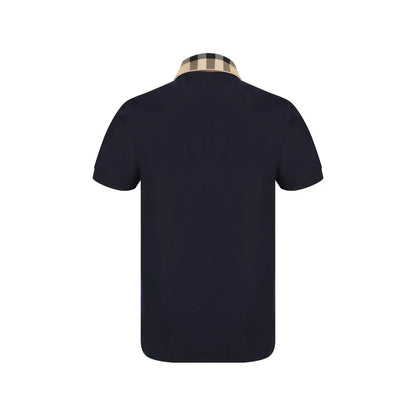 Burberry Cotton Polo Shirt with Archivio Check Pattern
