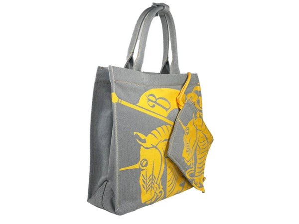 Burberry - EKD Canvas Tote Bag With Coin Pouch