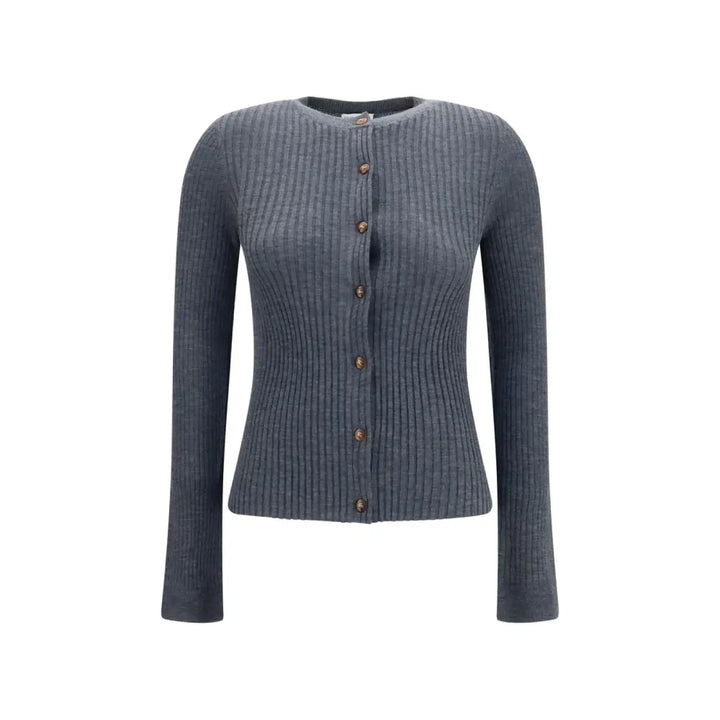 Burberry Gray Cashmere Cardigan
