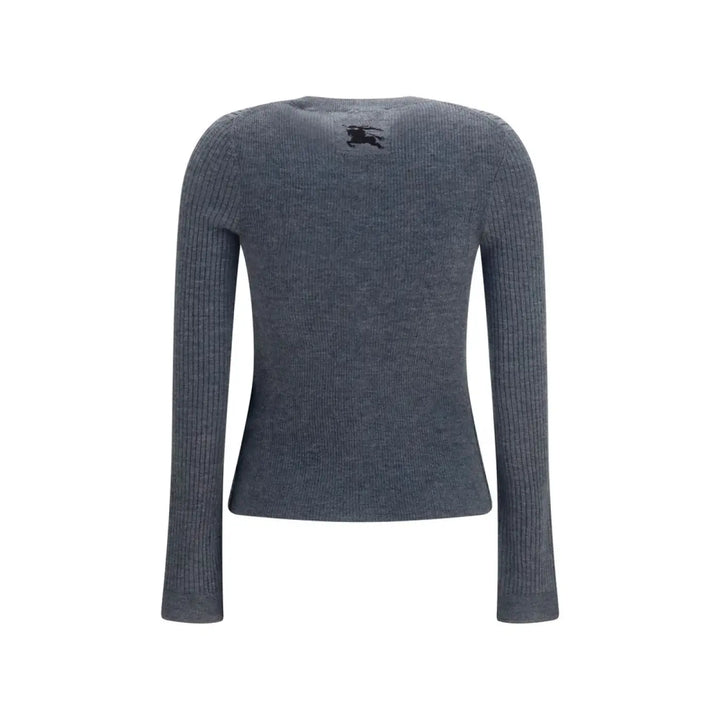 Burberry Gray Cashmere Cardigan