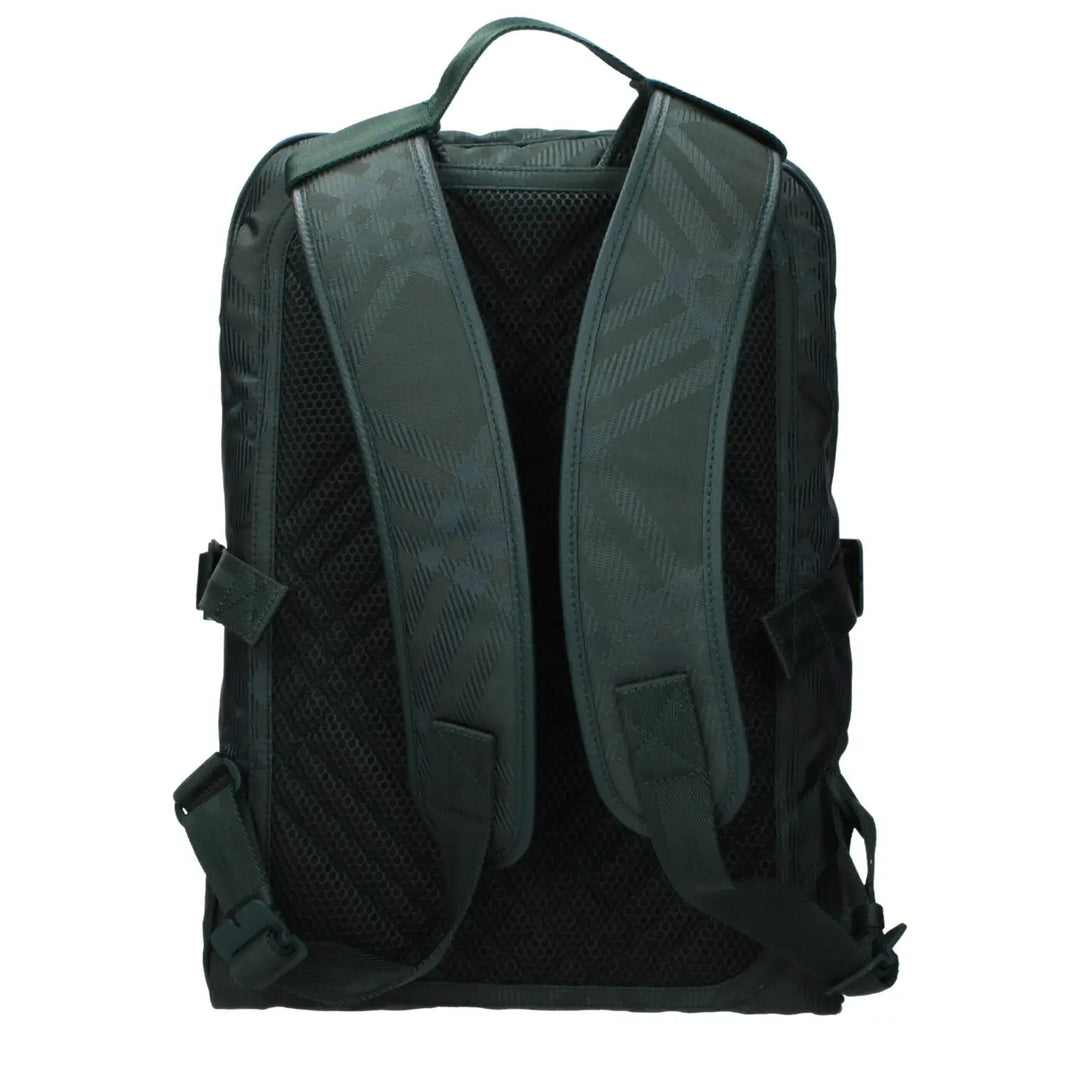 Burberry Green Fabric Backpack