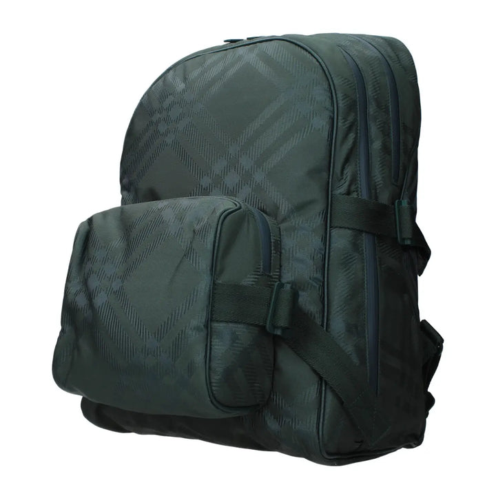 Burberry Green Fabric Backpack