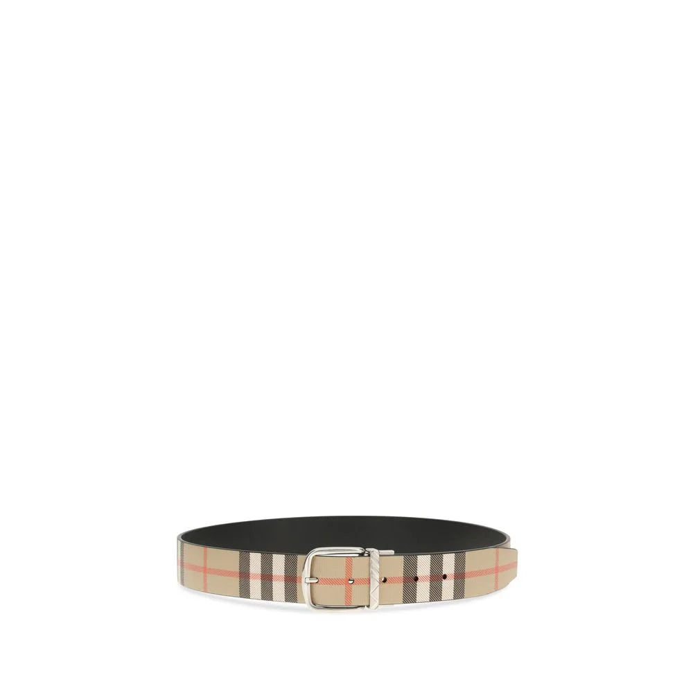 Burberry Multicolor Calf Leather Bos Taurus Belt