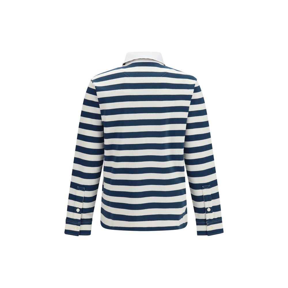Burberry Multicolor Cotton Polo Shirt