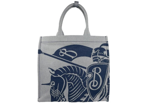 Burberry - Navy EKD Canvas Tote Bag With Coin Pouch