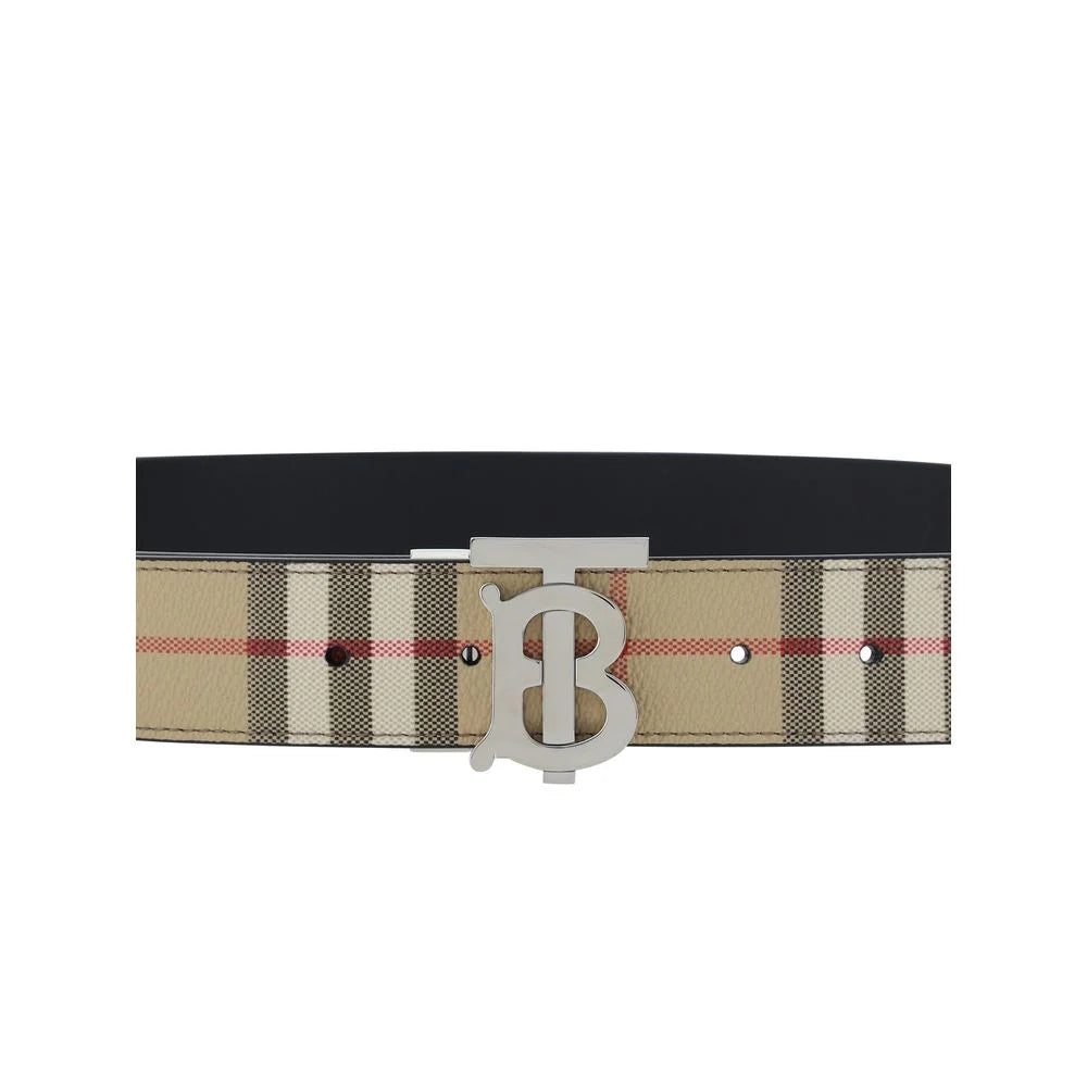 Burberry Reversible Belt Showcasing Iconic Archive Check Style
