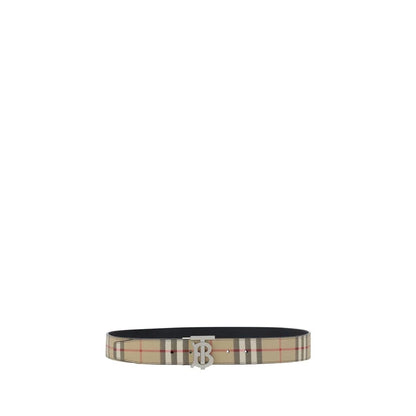 Burberry Reversible Belt Showcasing Iconic Archive Check Style