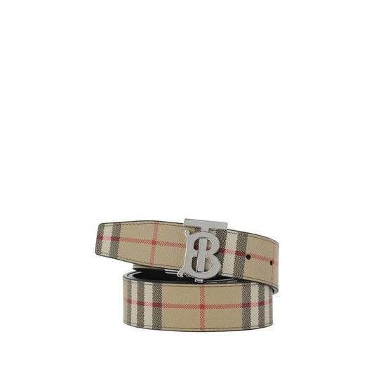 Burberry Reversible Belt Showcasing Iconic Archive Check Style