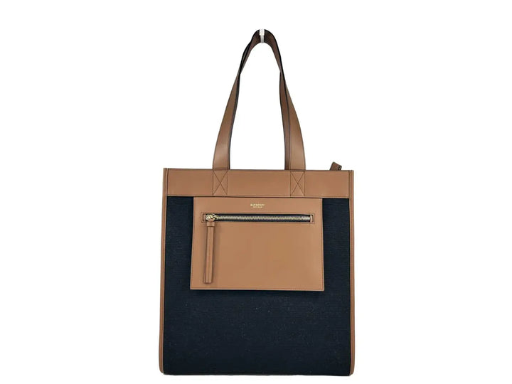 Burberry Small Pocket Tote Manzon Bag Purse