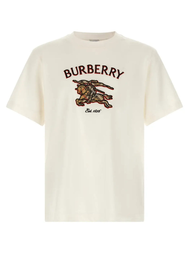 Burberry White Cotton T-shirt