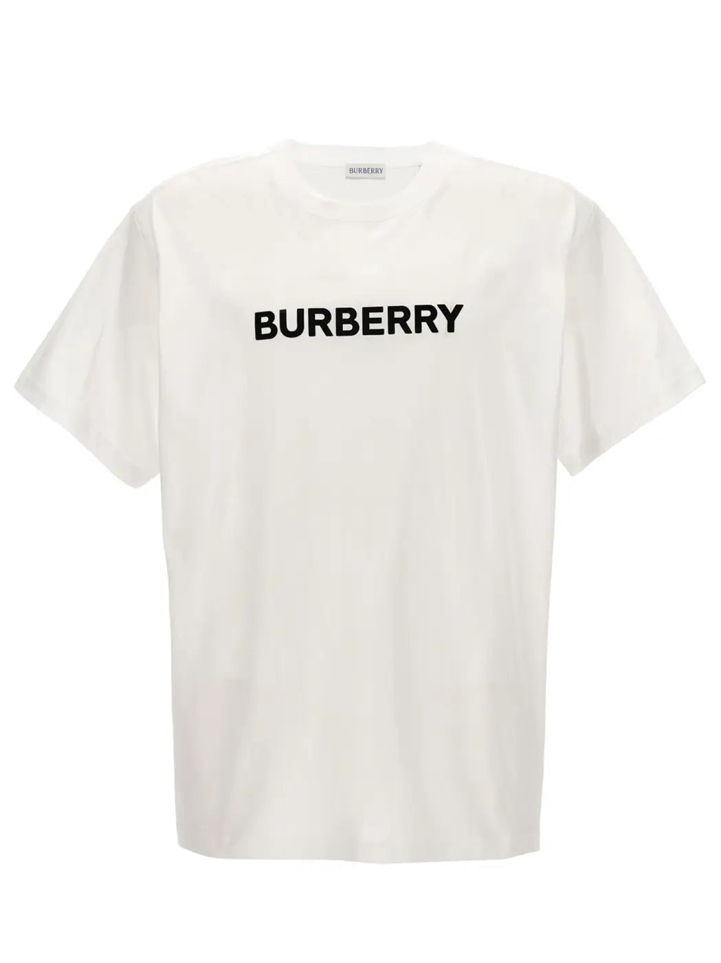 Burberry White Cotton T-shirt
