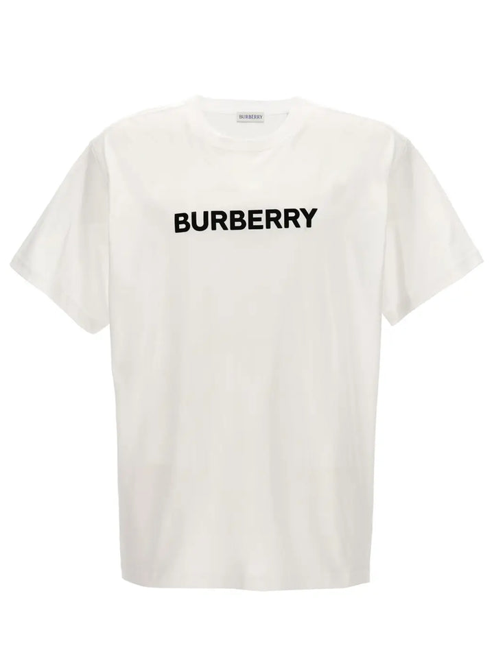 Burberry White Cotton T-shirt