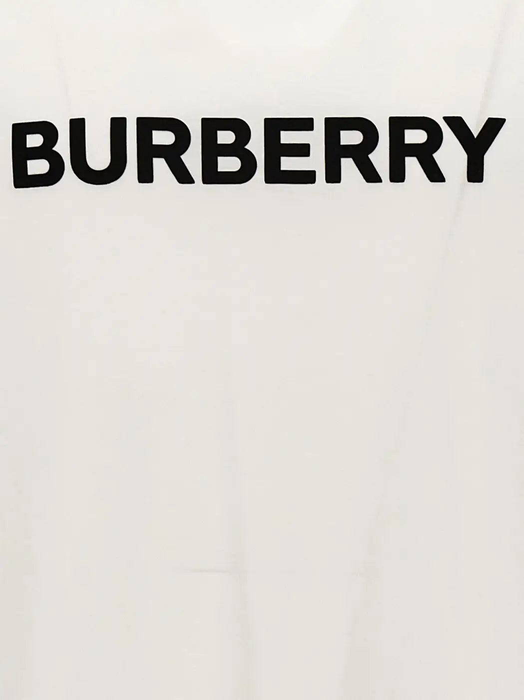 Burberry White Cotton T-shirt