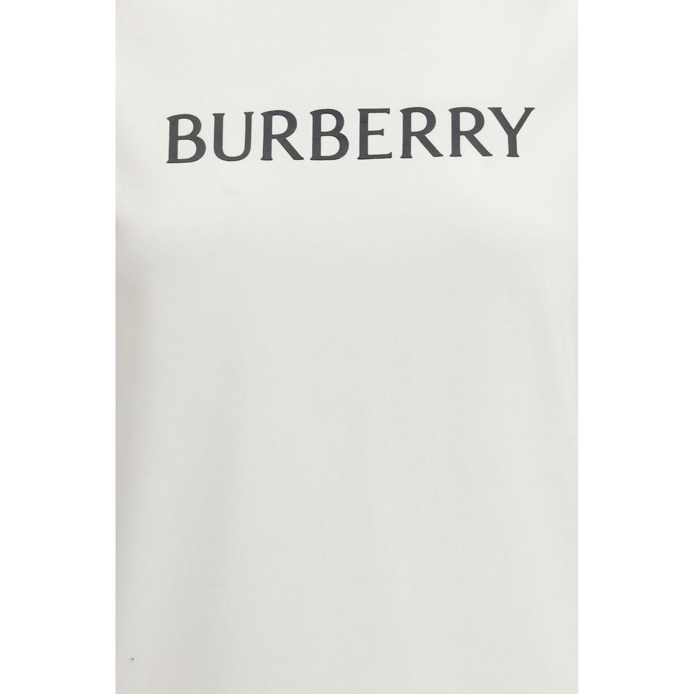 Burberry - White Cotton T-Shirt