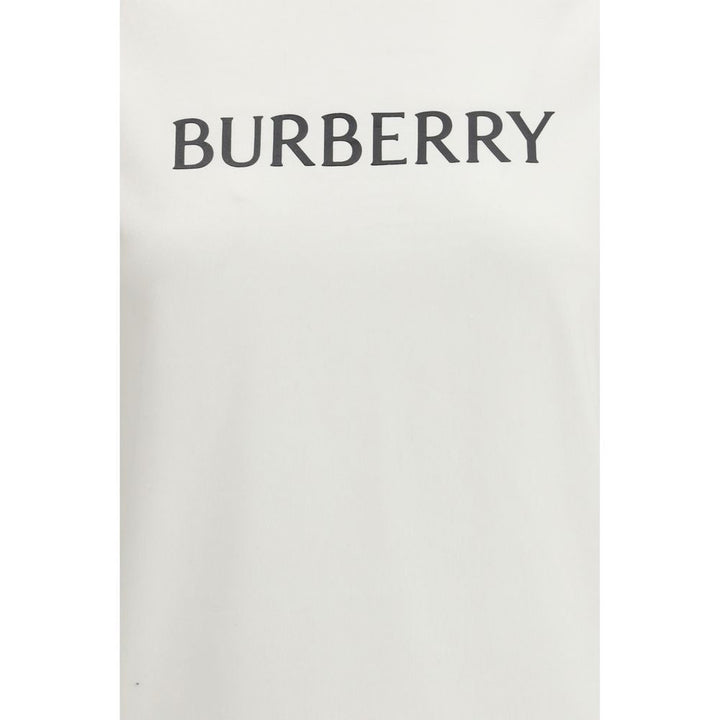 Burberry - White Cotton T-Shirt
