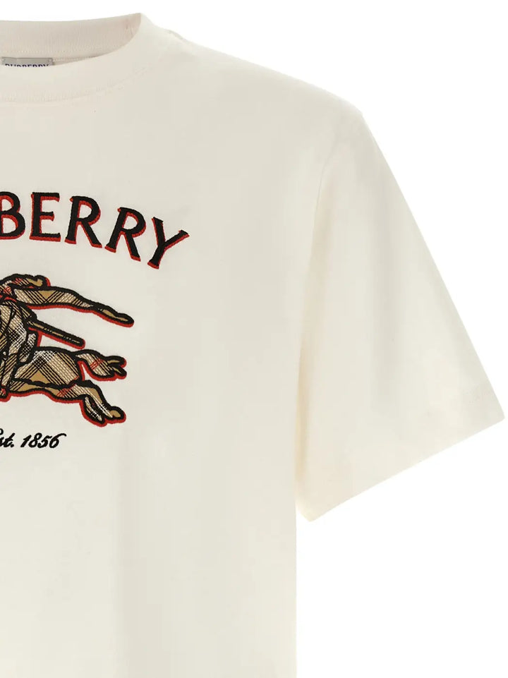 Burberry White Cotton T-shirt