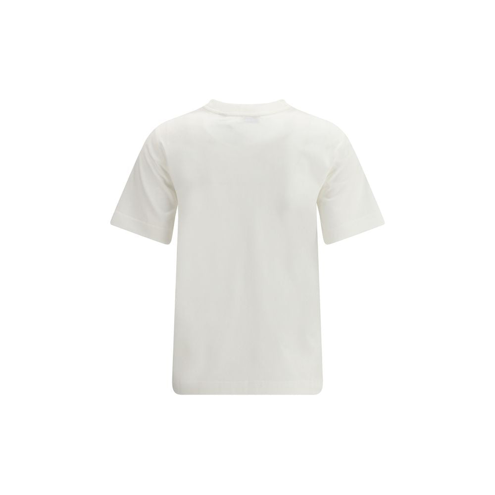 Burberry - White Cotton T-Shirt