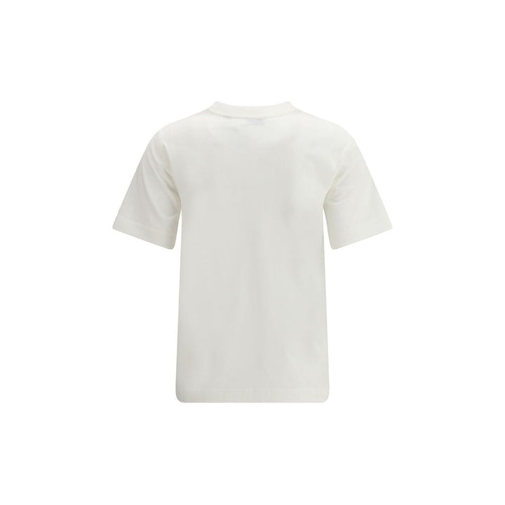Burberry - White Cotton T-Shirt