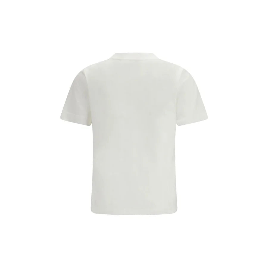 Burberry White Cotton T-Shirt