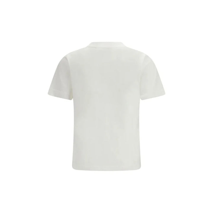 Burberry White Cotton T-Shirt