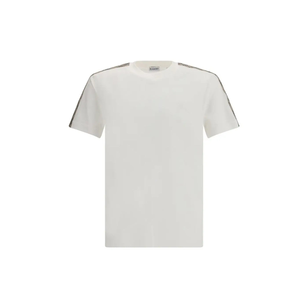 Burberry White Cotton T-Shirt