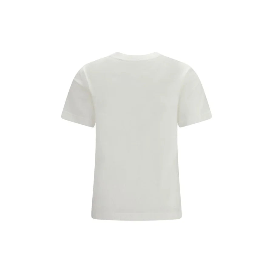 Burberry White Cotton T-Shirt