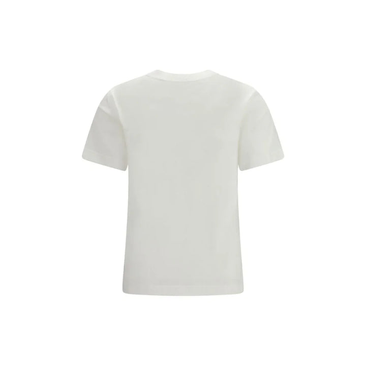 Burberry White Cotton T-Shirt
