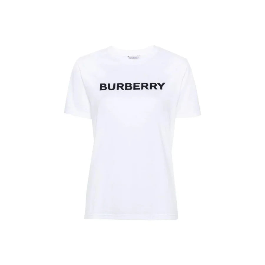 Burberry White Cotton T-Shirt