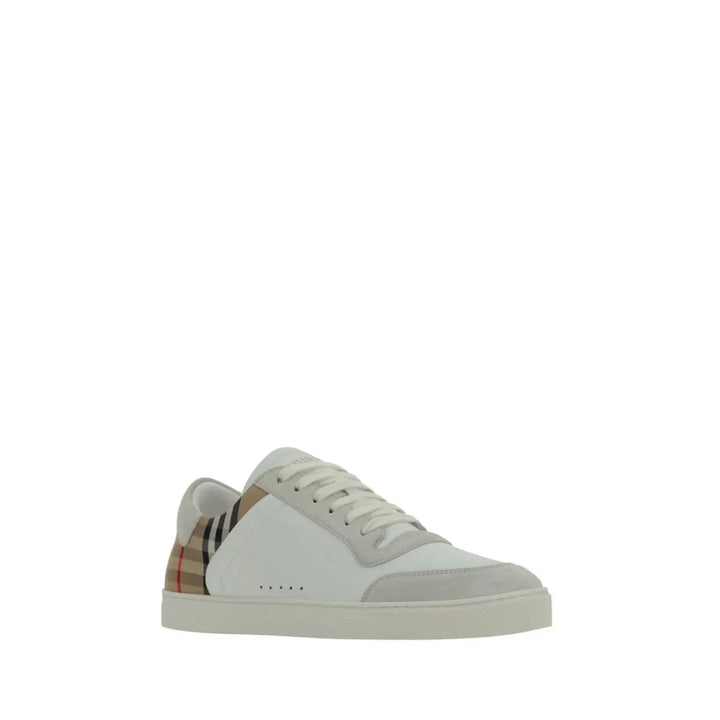 Burberry White Rubber Sneakers