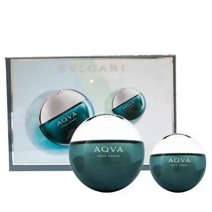 Unleash Freshness with Bvlgari Aqva Men’s Piece Gift Set Toilette Spray Sets