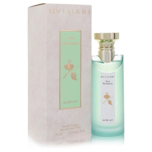 Vibrant Green Tea Vert Cologne Perfume with Citrus Cardamom Freshness Unisex Fragrance Bvlgari