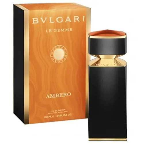 Unleash Luxury with Bvlgari Le Gemme Ambero Amber Woody Fragrance Men’s Cologne