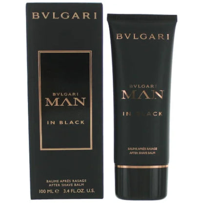 Bvlgari Man in Black Aftershave Balm for Soft Scented Skin